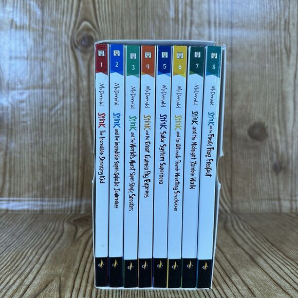 The Seriously Stink Collection 8 Book Set by Megan McDonald Box Set - Picture 4 of 7